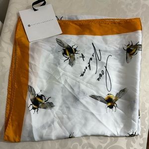 Victoria Beckham Silk Bee Scarf. Brand New. Never worn with tags.